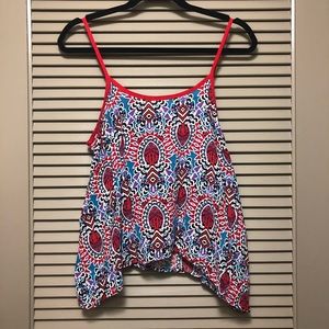 Aztec tank crop top 🌹